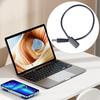 USB C To 5.5x2.5mm Power Cable Female To Male Connectors Adapter Cord for Laptops Monitors Routers Supports Up To 3A