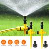360° Rotating Automatic Irrigation System Garden Lawn Sprinkler, Automatic Rotating Watering Nozzle Garden Watering System