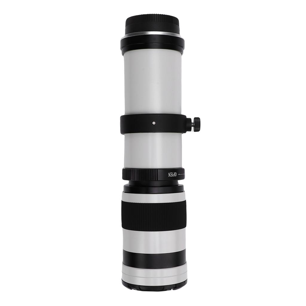 420 800mm Zoom Lens Fit for Nikon F Mount SLR Camera Optical Glass Coating Manual Focus Telephoto Lens