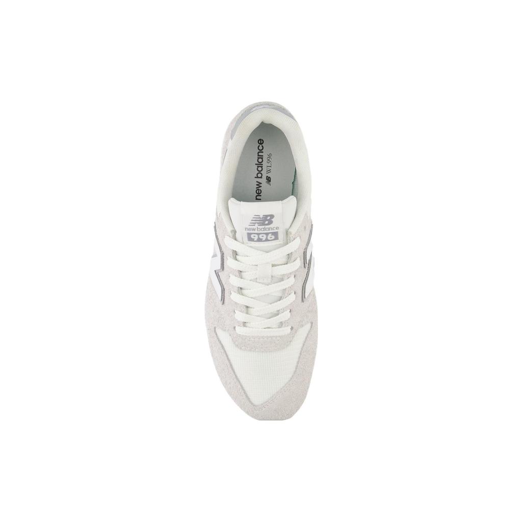 New Balance NB 996 Кожаные Нескользящие и Дышащие Низкие Повседневные Беговые Кроссовки Женские Бежевые WL996CW2