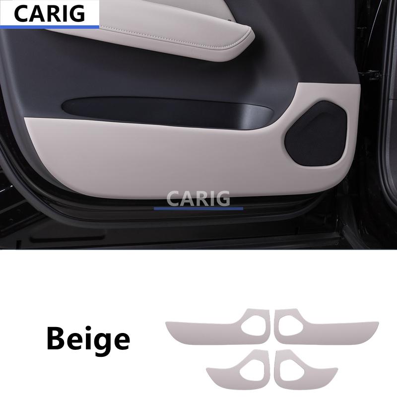 For VOLVO XC60 17-26 Leather Door Anti-kick Sticker Modified Car Interior Protection Film Modification Accessories Refit