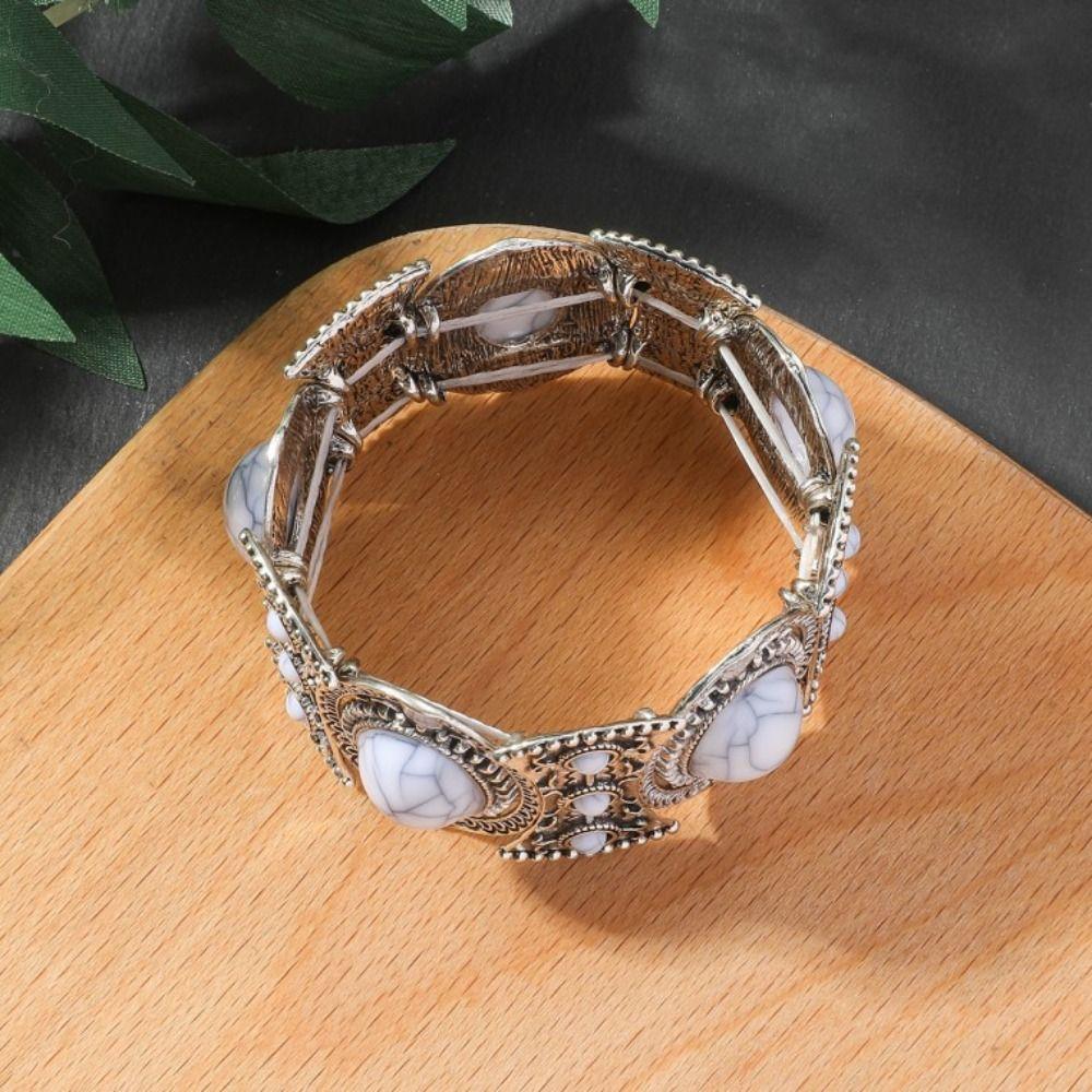 Бирюзовый браслет в стиле вестерн-кантри, этнические браслеты в стиле бохо, украшения