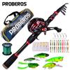 Lure Pole Set Remote Water Drop Wheel Carbon Pole Ultra Light Ultra Hard Throwing Pole Sea Pole Complete Set of Combined Anchor Fish Throwing Pole
