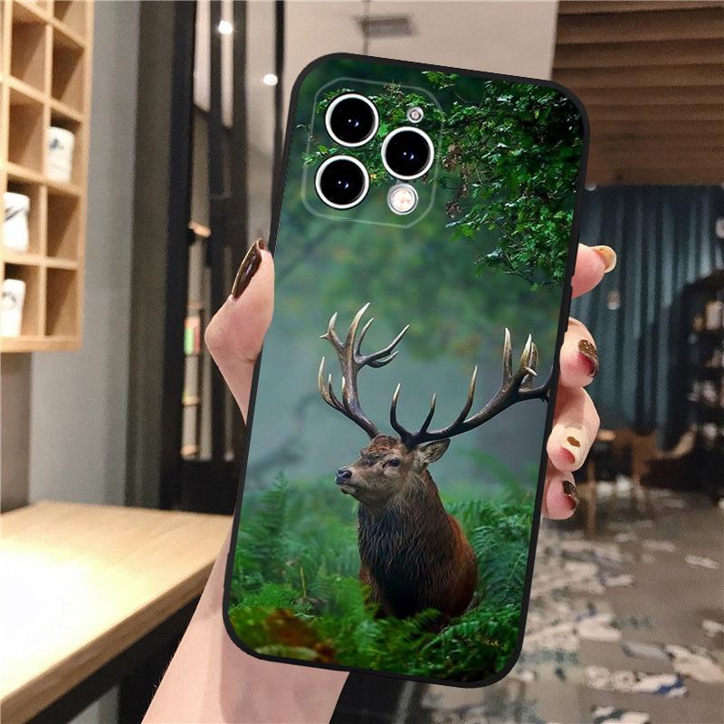 Чехол для телефона Охота на оленя Для iphone 17 Pro Max Air 16 15 14 13 Pro Max 15 16 Pro 15Plus