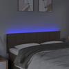 VidaXL LED Headboard Bedroom Furniture Double Bed Accessory Head of Bed Frame Interior Taupe 3121614