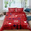 Лондонская телефонная будка Биг Бен Удобный пуховый пододеяльник Наволочка Постельный набор Украшение детской спальни Домашний текстиль