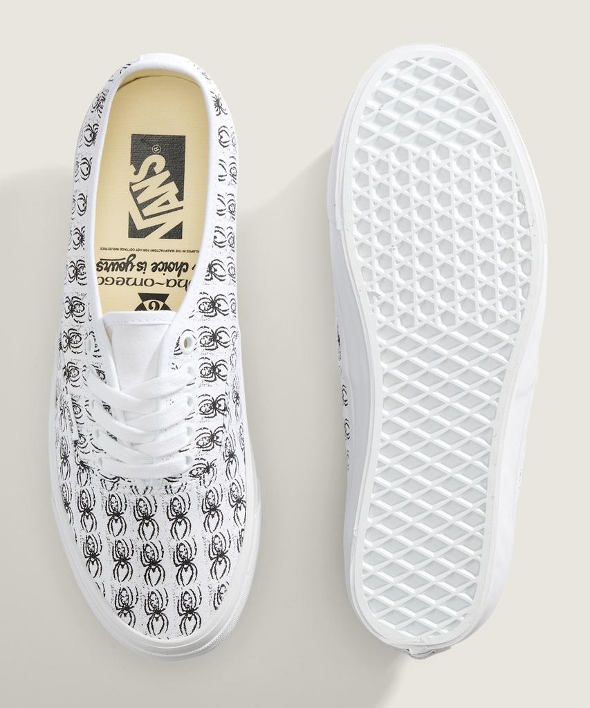 Vans [Ed Davis X Vans] Premium Authentic 44 Lx - True White:Черный / Vn000Eaktwb1