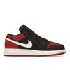 Air 1 Low GS Alternate Bred Toe Kids Sneakers Black White Gym-Red 553560-066