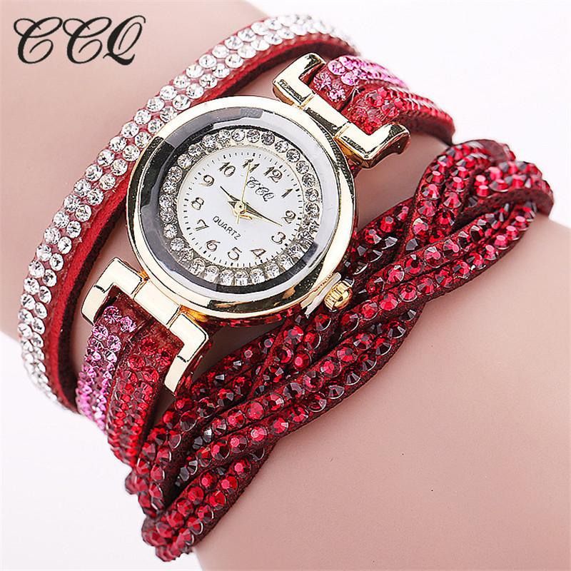 Привет модные часы Роскошные женские кварцевые часы Водонепроницаемые женские часы Женские наручные часы