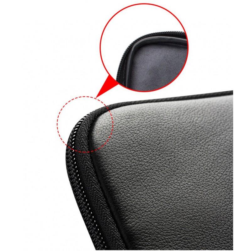 Genuine Full Grain Leather Laptop Sleeve 13-inch MacBook IPad Tablet Protective Case Neutral Style