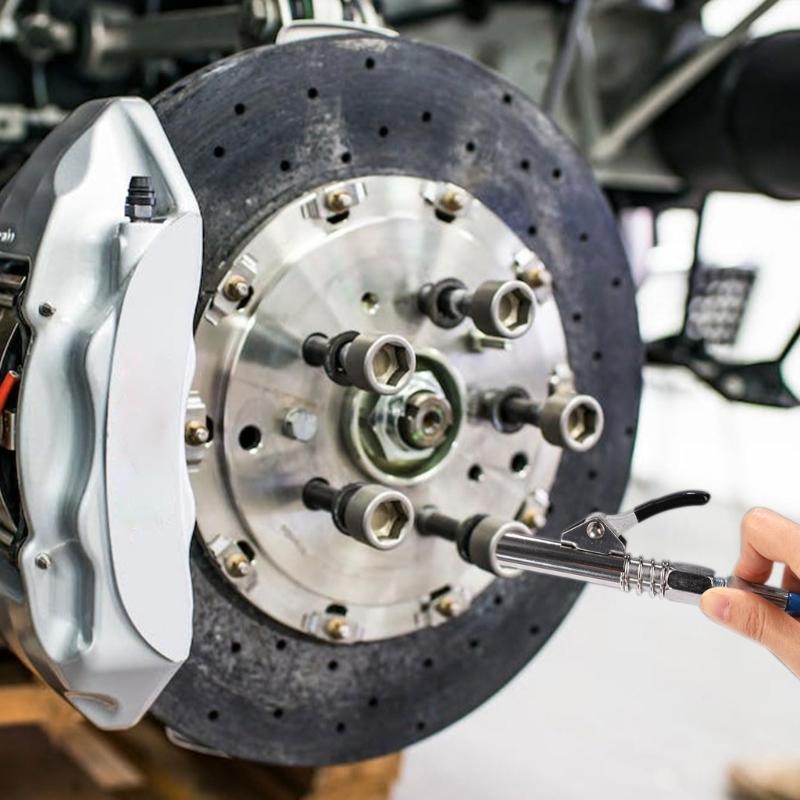 Соединитель для смазочных пистолетов 10000PSI с легко фиксируемой ручкой, быстросъемная муфта для смазочных пистолетов с резьбой 1/8 дюйма NPT