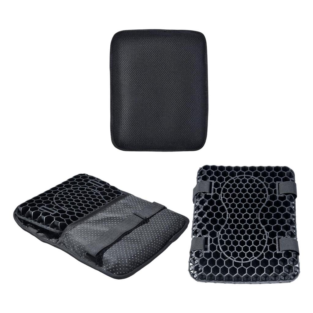 Motorcycle Seat Cushion Shock Absorption Accessories Motorcycle Bench Cushion Non Slip for Winter Long Distance Cycling