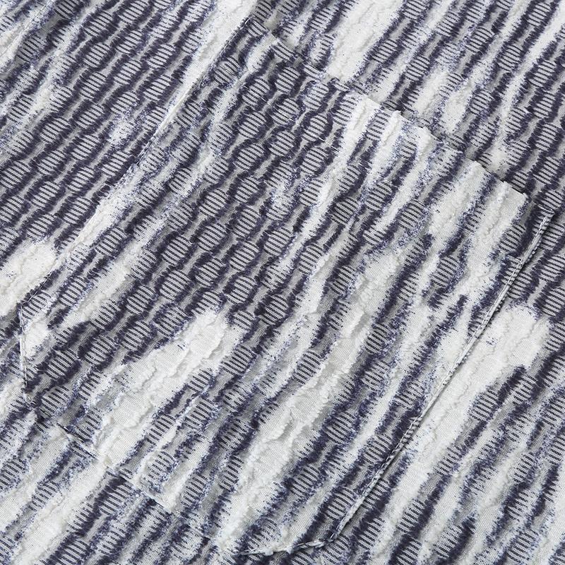 Мужские рубашки с коротким рукавом, летняя мода, большие размеры 4XL-11XL, полосатая рубашка большого размера, мужская рубашка