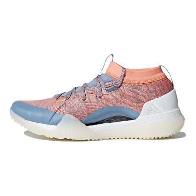 Pureboost X Trainer 3.0 Комплексные Нескользящие Износостойкие Дышащие Кроссовки для Тренировок с Низким Верхом Женские Кроссовки Розовые Голубые Белые CG3526