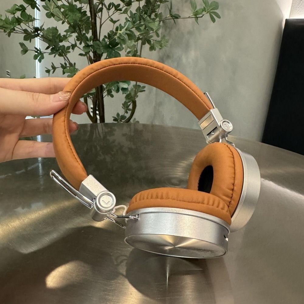 Over Ear Retro Wireless Headset HIFI Retro Headphone Classic Wireless Headphones Lisening Music