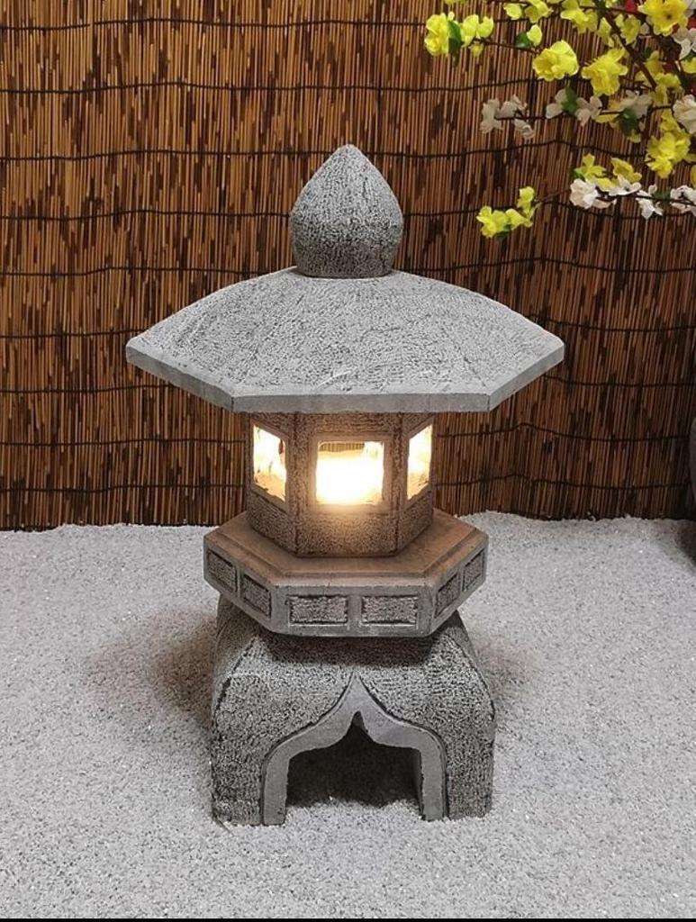 Антикварный фонарь для двора из голубого камня: Уличный ландшафтный каменный фонарь в новом китайском стиле