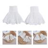 Removable Shirt Decorative Wrist Cuffs Girls Layered Lace Pattern Wristband Decorative Sleeves Woman Sweater Clothing