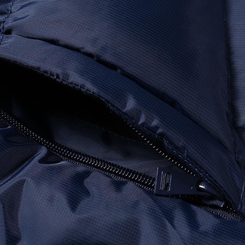 Модное мужское пуховое пальто с шапкой, зимняя теплая хлопковая куртка