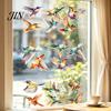 Flying Pet Protection Decal 3Pcs Static Bird Window Clings, Decals, Removable PVC Anti-Collision Bird-friendly Sticker Stickers for Glass Doors