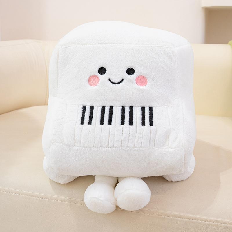 Креативная имитация музыкального инструмента кукла гитара пианино кукла плюшевая игрушка украшение музыкального класса детская тряпичная кукла