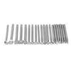 20Pcs Leather Stamping Tools Different Patterns High Hardness Anti Rust Saddle Making Tools for DIY