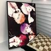Аниме D-Diabolik Lovers Movie Sticky Poster Paper Print Home Bedroom Вход Bar Cafe Art Painting Decoration
