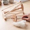 Wooden Niddy Drop Spindle 50G Wool Roving Yarn Tool for Plying Advanced Organizing Knitting Sewing