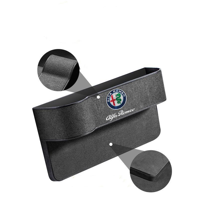 AZXL7 Car Seat Gap Box Pocket Seat Crevice Storage Bag For Alfa Romeo giulia stelvio giulietta 159 147 156 166 Car Accessories