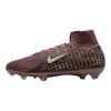 Nike Футбольные бутсы Mercurial Superfly 10 Elite High FG Kylian Mbappé Pack Унисекс Коричневый сливовый-Затмение Металлик-Серебристый FQ8692-200