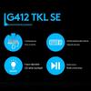Logitech G412 TKL Wired Mechanical Gaming Keyboard