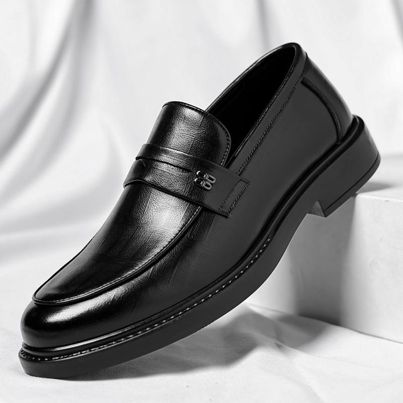 Fashion Male Shoes High Quality Fashion Men Business Shoes Italian Handmade Shoes Genuine Leather Loafers Slip-ons Men Casual Footwear