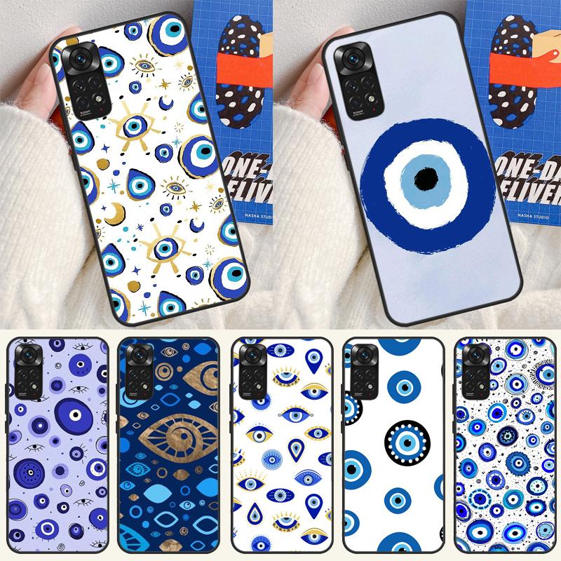 Чехол «Сглаз» для Xiaomi Redmi Note 14 13 Pro 12 11 9 10 9S 10S 11S 12S Redmi 14C 13C 10C 12C