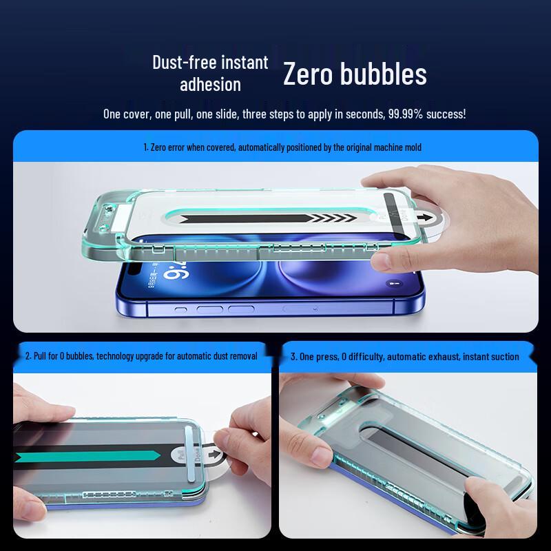 ESR Easy-Install HD Tempered Glass Screen Protector