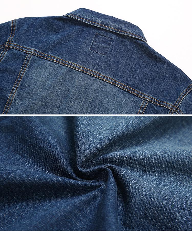 Унисекс Джинсовая Куртка с Вышивкой - Весна/Осень, Свободный Крой, Большой Размер, Модный Стиль для Пары и Студента