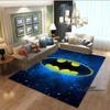 3D-Printed DC "Batman" Cartoon-Themed Rug — Suitable for Living Rooms, Bedrooms, Kids' Rooms, Home Decor, and Dressing Rooms001