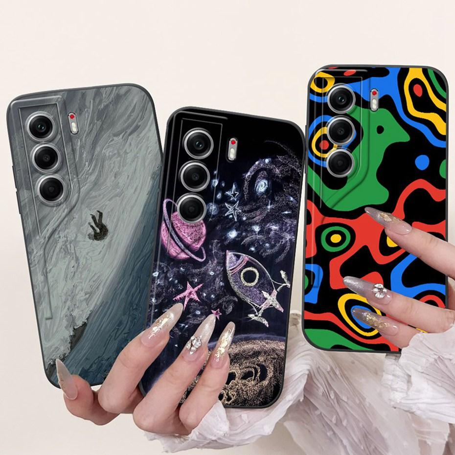 Модный Дизайн Чехол Для Телефона Для Tecno Camon 40 Pro 4G Camon40 CM5 CM6 Мягкий Силиконовый Ударопрочный Чехол Для Tecno Camon 40 40Pro 4G