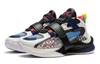 Li Ning YOUNG Премиум 2.5 Низкие Детские Баскетбольные Кроссовки Черно-Бело-Синие YKBS048-1