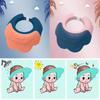 Ear Protection Head Cover Baby Bath Cap Baby Shower Cap Shampoo Shield Silicone Bath Visor