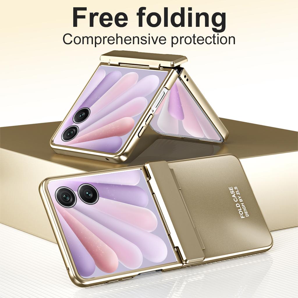 For Honor Magic V Flip 2 Case Electroplating Hard PC Protective Phone Cover