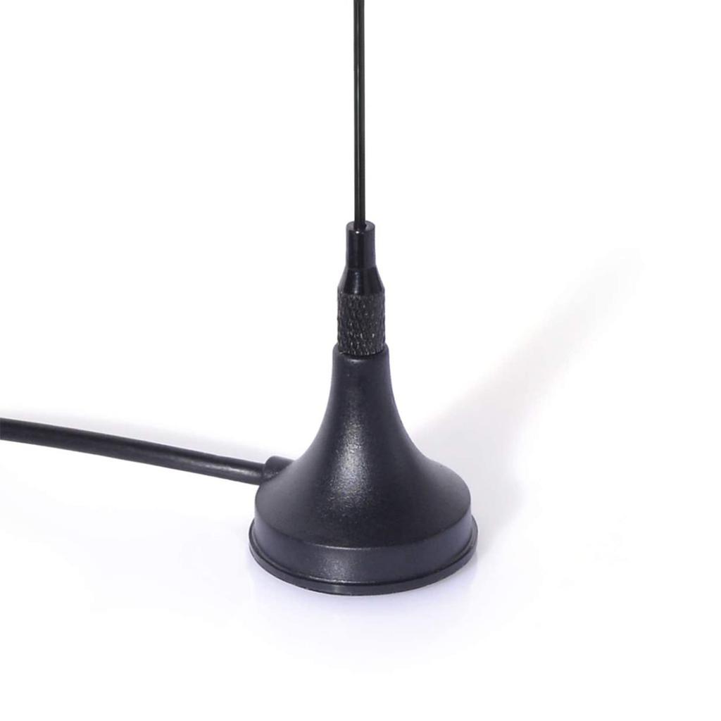 BINGFU Двухдиапазонная VHF UHF 136-174 МГц 400-470 МГц Антенна для любительского радио, Портативная двусторонняя радиостанция с магнитной основой, Антенна SMA-male для любительских радиостанций,