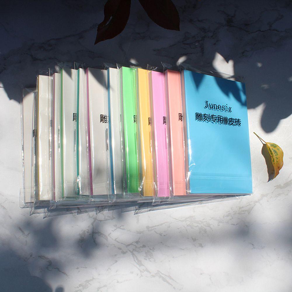 Candy Color for Scrapbooking Rubber Stamp Rubber Brick Engraving Rubber Stamp Rubber Carving Block