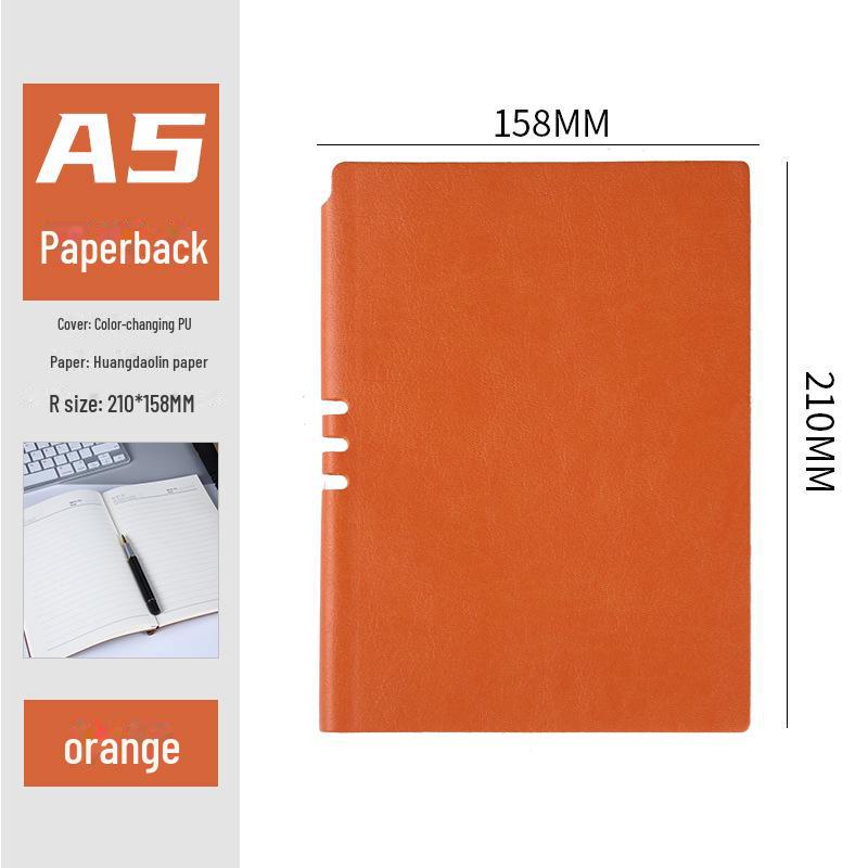 A5 Custom Hollow Sheep Leather Soft Notebook with Logo