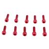 10pcs Red M6*20mm Aluminum Hex Socket Cap Head Screws Repair Tool M8 Socket Cap Screw Titanium Ti Bolt