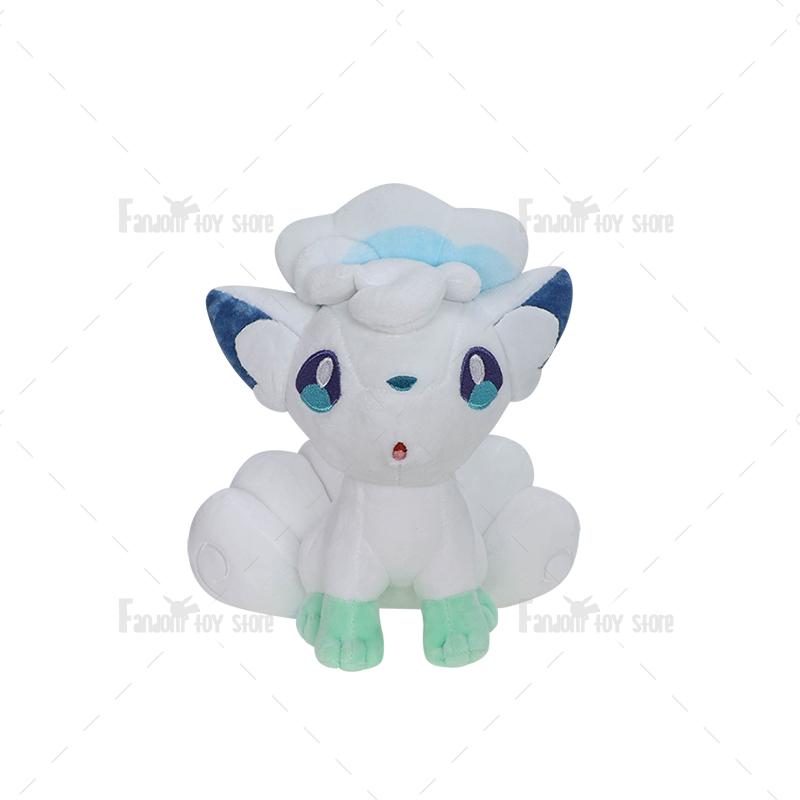 22cm Alolan Vulpix Plush Doll Soft Stuffed Toy Collection Great Christmas Birthday Gift For Children