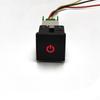Auto Accessories For VW Jetta Golf 6 MK6 Car Red LED Light Power On Off Push Button Switch