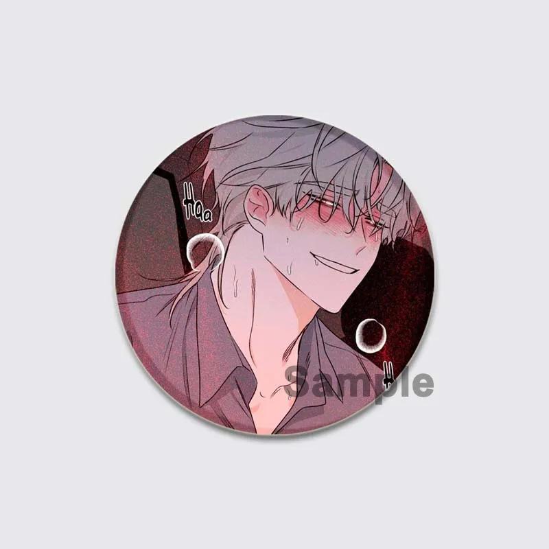 32/44/58mm BL Anime Low Tide In Twilight Badge Cartoon Brooches On Backpack Clothes Handmade Round Enamel Pins for Jewelry Gift Accessory