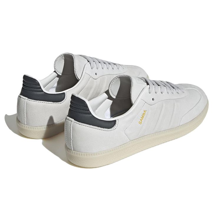 adidas Серые алюминиевые кроссовки унисекс Samba Grey-One Carbon IG9679