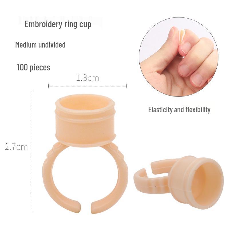 Silicone Ring Cup for Eyelash Extension Glue