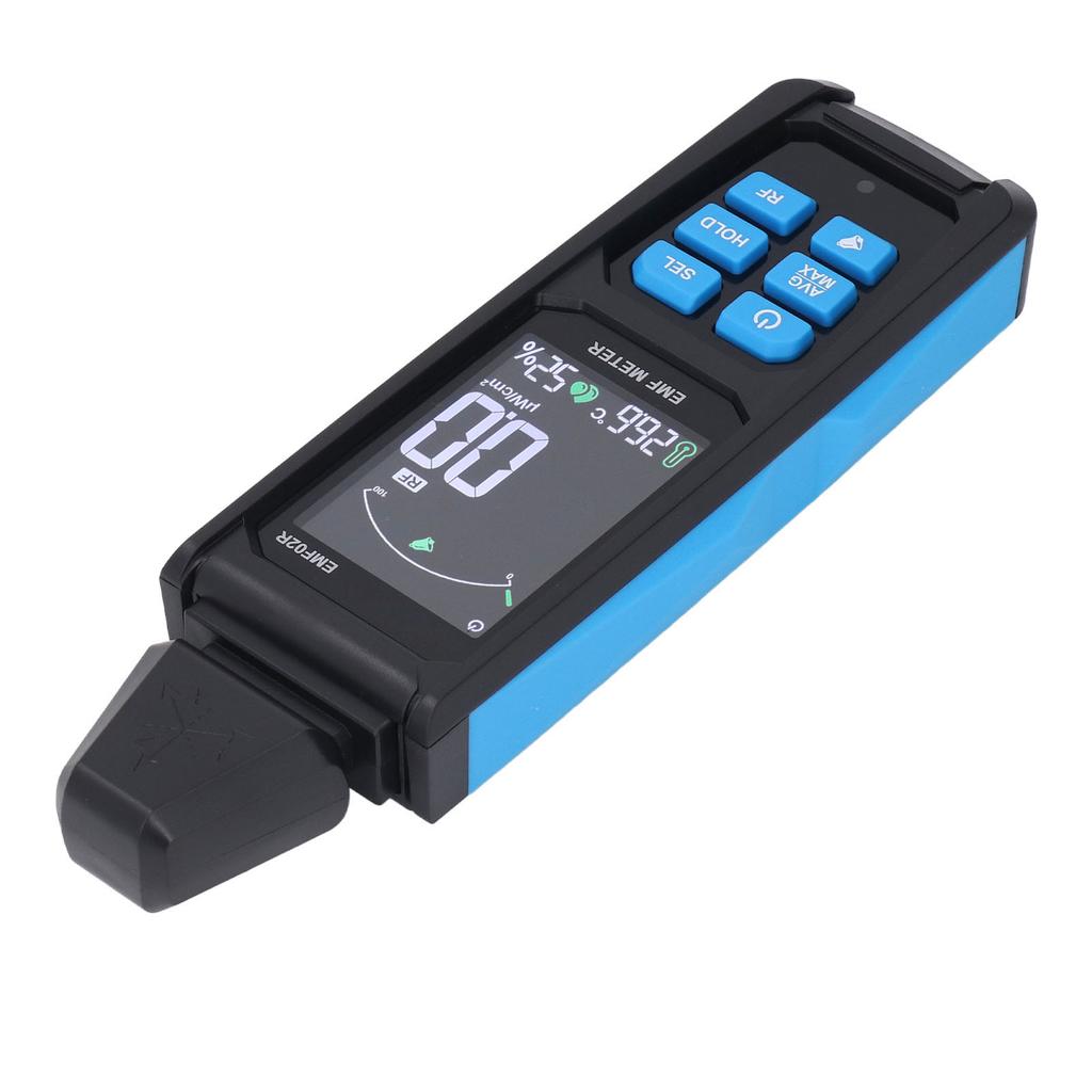 Детектор ЭМП XYZ оси 30 МГц до 8 ГГц Высокочувствительный цветной дисплей Перезаряжаемый электромагнитный