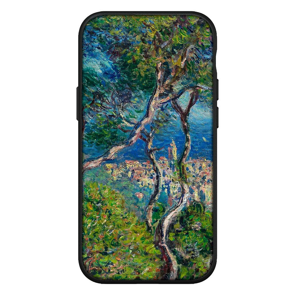 Cover for iPhone 17 16 15 Xiaomi Poco Redmi Note 14 13 12 11 Pro 16e Samsung Galaxy S25 S24 S23 OPPO Huawei Claude Monet Waterlily Cat Art Phone Case